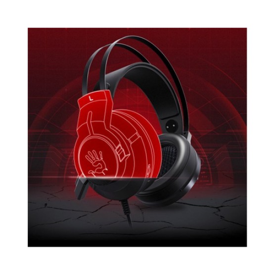 A4TECH G437 Bloody Gaming Headset Gun Black