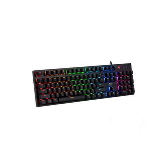 Havit KB858L-Pro USB Multi-function backlit Keyboard