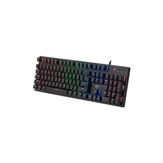 Havit KB858L-Pro USB Multi-function backlit Keyboard