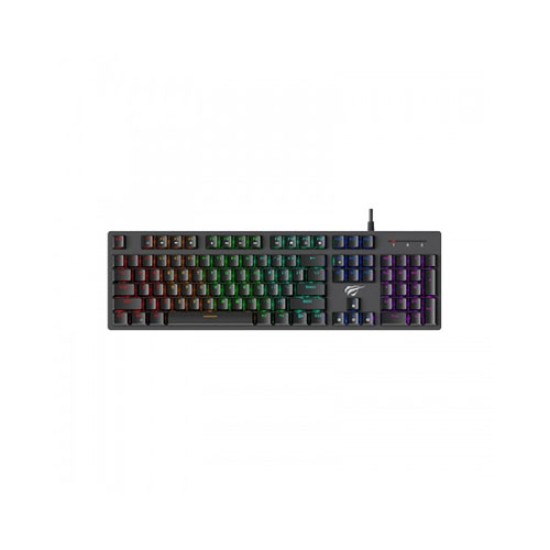 Havit KB858L-Pro USB Multi-function backlit Keyboard