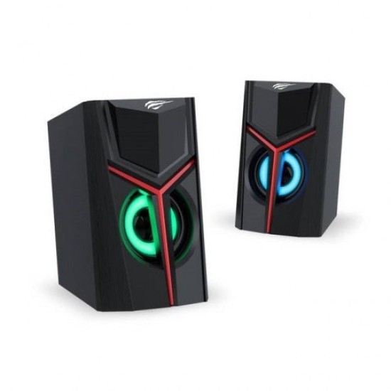 HAVIT SK206 GAMENOTE RGB LIGHT STEREO USB GAMING SPEAKER