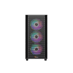 PC POWER FLOW DARK MESH ATX GAMING CASING INCLUDED 350WATT PSU