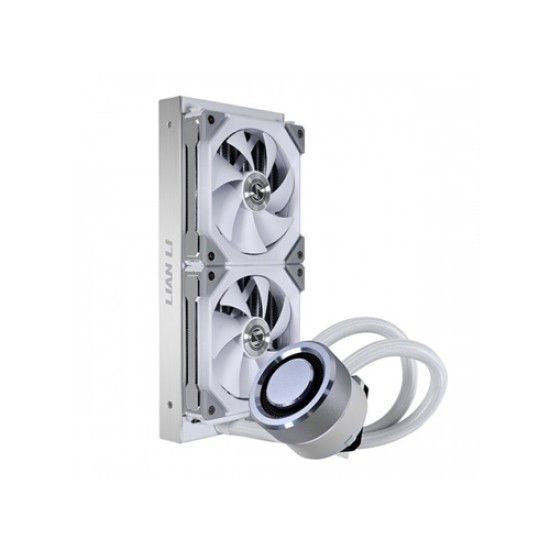 Lian Li Galahad AIO UNI FAN SL Edition 240mm Liquid CPU Cooler (White)