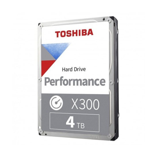 TOSHIBA X300 Performance 4TB 3.5-inch 7200RPM SATA Hard Disk Drive