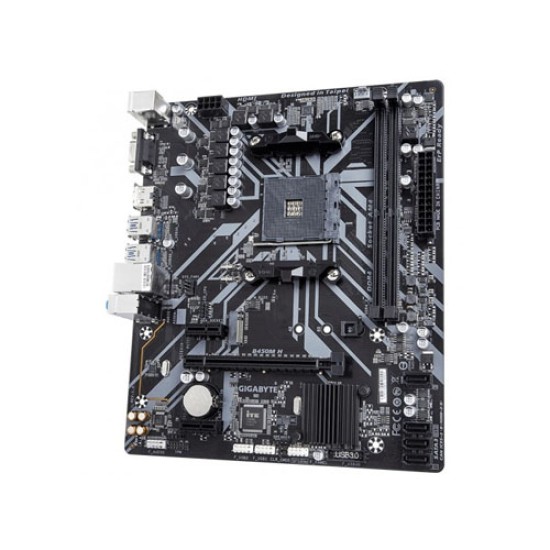 GIGABYTE B450M H Ultra Durable AMD AM4 Micro-ATX Motherboard