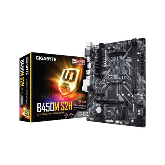Gigabyte B450M S2H ULTRA Durable Motherboard
