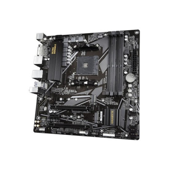Gigabyte B550M DS3H AM4 AMD Micro ATX Motherboard