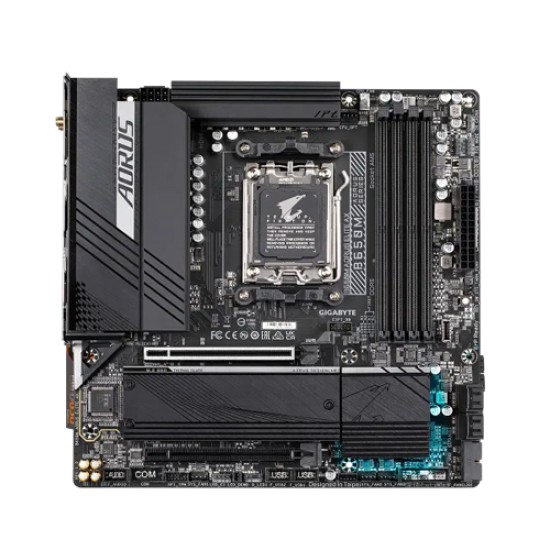 GIGABYTE B650M AORUS ELITE AX DDR5 AMD AM5 Micro-ATX Motherboard