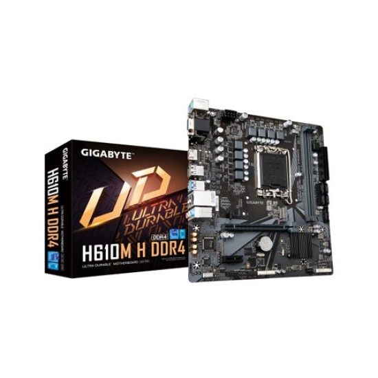 Gigabyte H610M H DDR4 12th Gen Micro ATX Motherboard