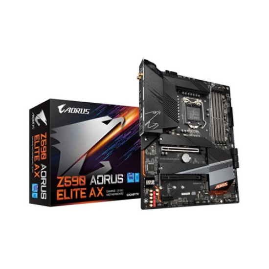 GIGABYTE Z590 AORUS Elite AX Intel 10th and 11th Gen ATX Motherboard
