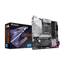 GIGABYTE B760M AORUS ELITE AX DDR4 MICRO ATX MOTHERBOARD