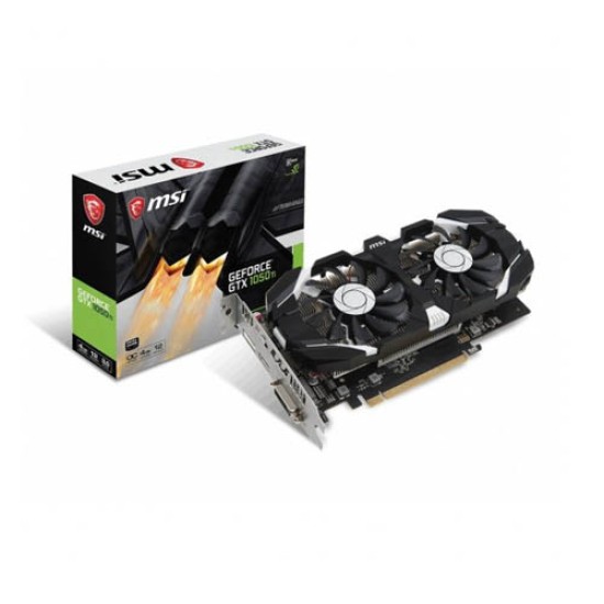 MSI GeForce GTX 1050 Ti 4GT OCV1 4GB Graphics Card