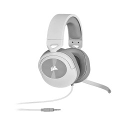 Corsair HS55 Stereo 3.5mm Wired Gaming Headphone White