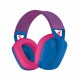 Logitech G435 Bluetooth Blue and Raspberry Gaming Headphone