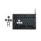  Corsair PBT Double-Shot Pro Keycap Mod Kit - Onyx Black