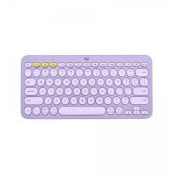 Logitech K380 Bluetooth Multi Device Lavender Lemonade Keyboard