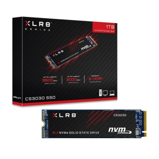 PNY CS3030 1TB M.2 Nvme SSD
