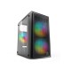 Revenger FIRE Mini Tower Micro ATX RGB Gaming Case
