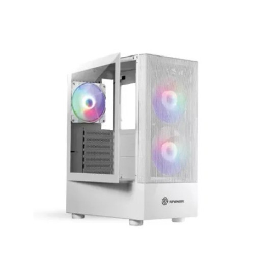 Revenger GHOST 2 White Mid Tower RGB ATX Gaming Case