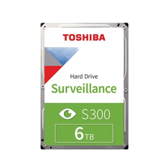 Toshiba S300 6TB 5400RPM Surveillance HDD