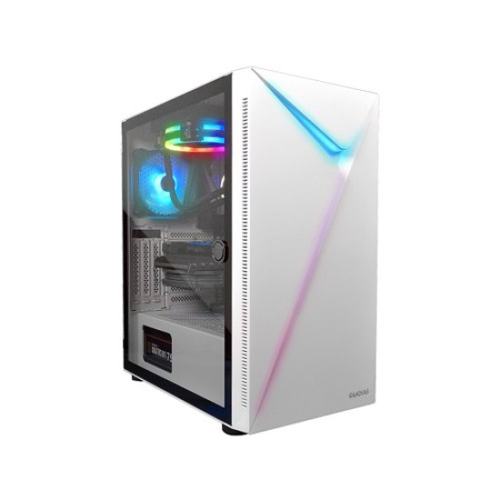 Gamdias ARGUS E4 Elite WH Mid Tower Gaming Case White