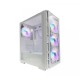 Xigmatek Elite One Arctic Mid Tower Black  ATX Gaming Casing 