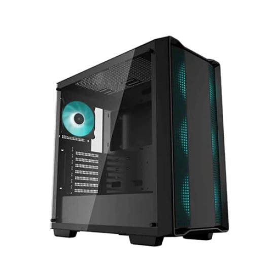 Deepcool CC560 Mid Tower Black (Tempered Glass Side Window) ATX Gaming Casing