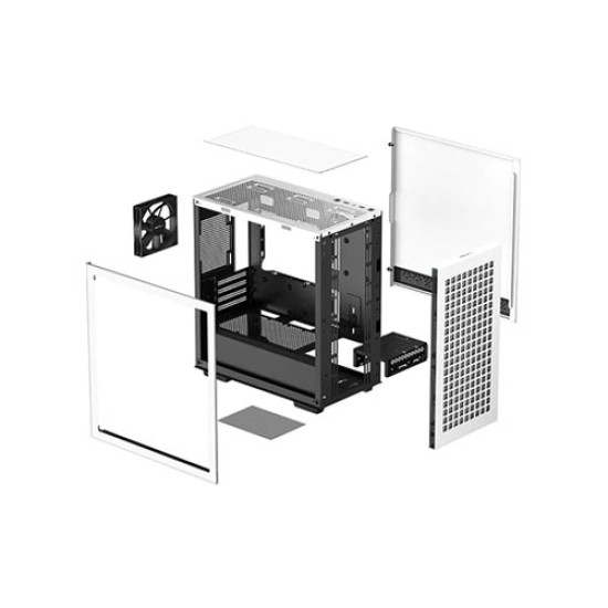 DeepCool CH370 WH Micro ATX Case