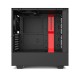NZXT H510i Compact Mid-Tower Black-Red Casing with Smart Device 2