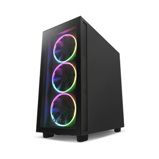 NZXT H7 Elite Edition ATX Premium Mid-Tower Black Casing