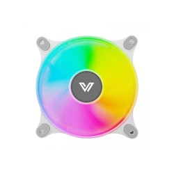 Value-Top W1292S 12CM White Static RGB Case Fan