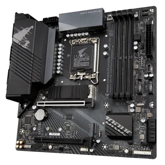 Gigabyte B660M AORUS ELITE AX DDR4 12th Gen Micro ATX Motherboard