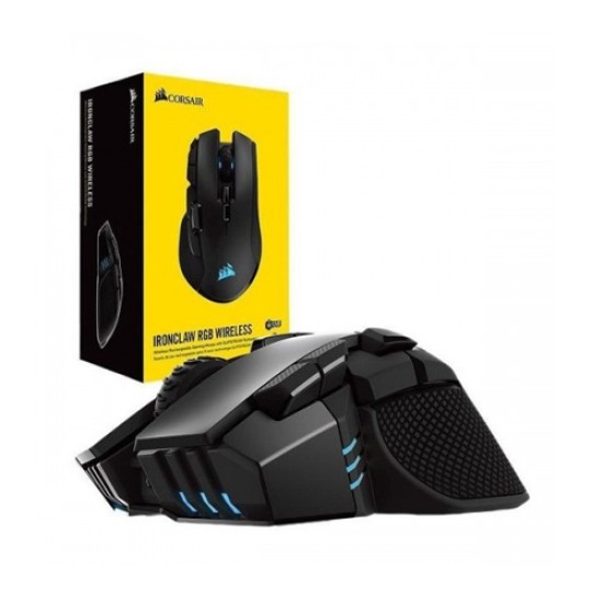 Corsair Ironclaw Wireless Bluetooth USB Gaming Mouse Black
