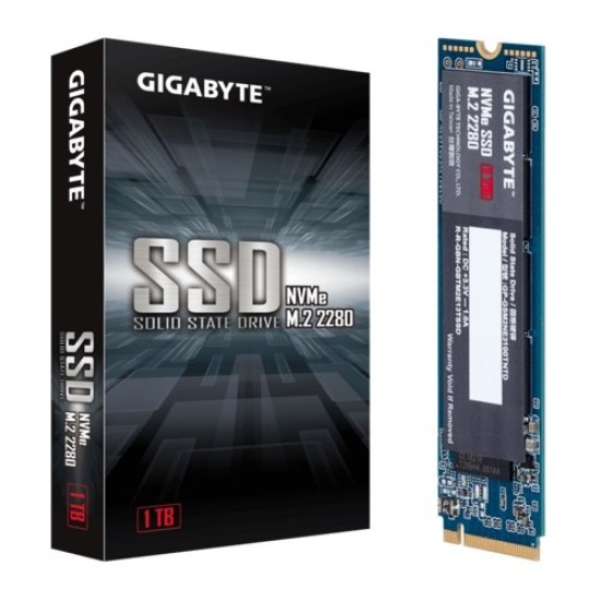 Gigabyte 1TB M.2 PCIe NVMe SSD (GP-GSM2NE3100TNTD)